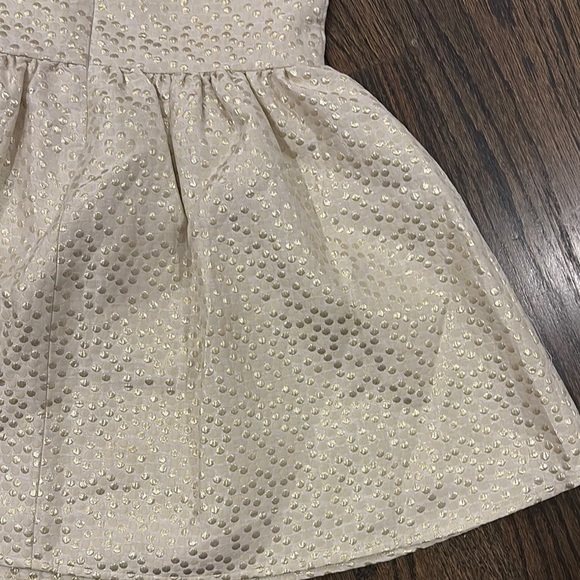 Elegant Cream Kids Dress size 7 - Picture 8 of 9